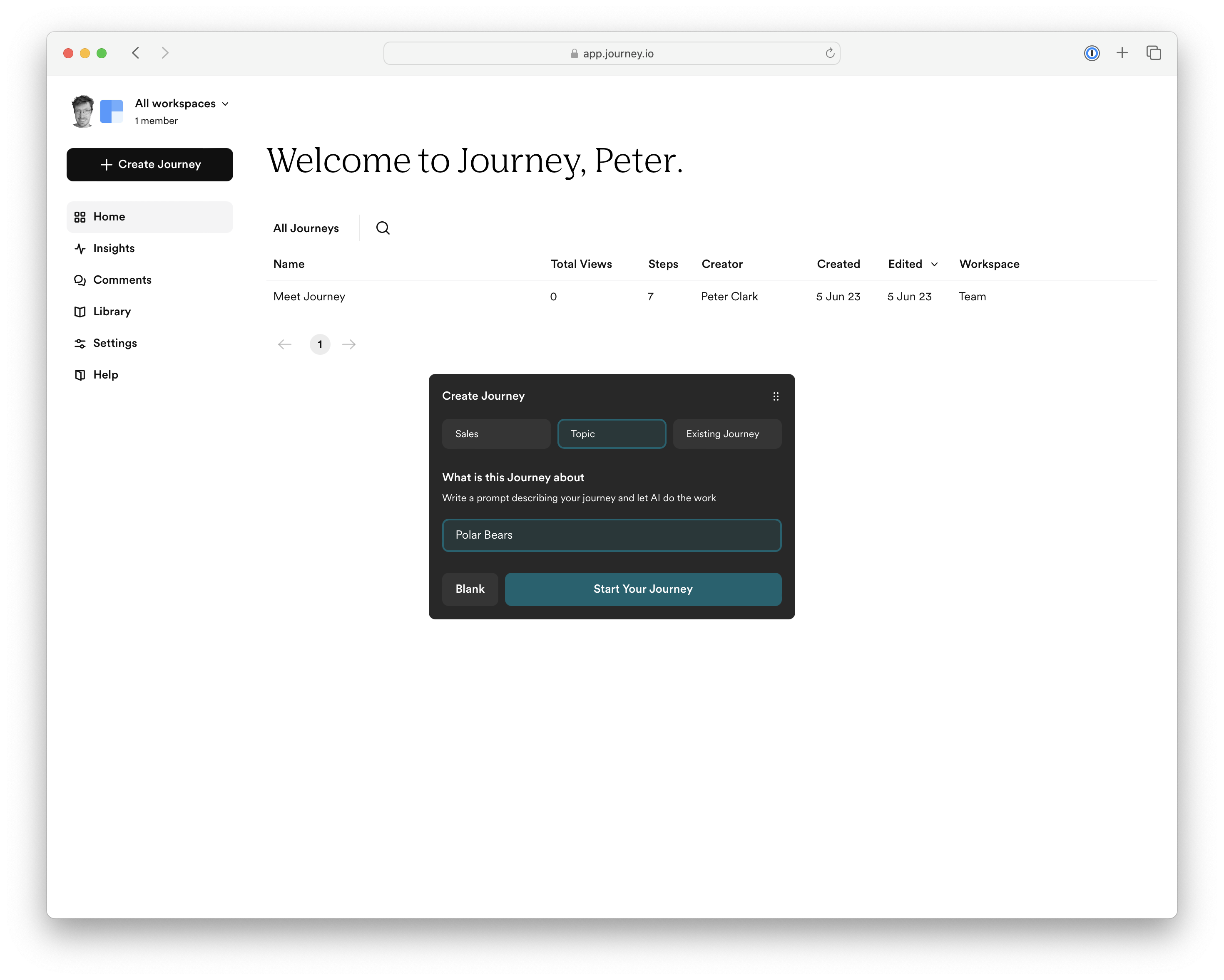 A Journey from Journey